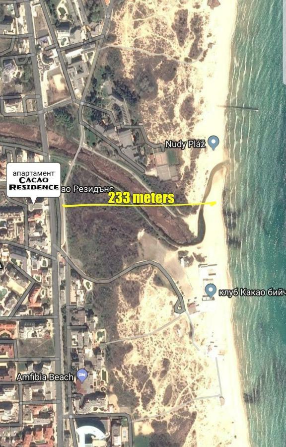 Апартамент Cacao Residence Sunny Beach Eksteriør billede