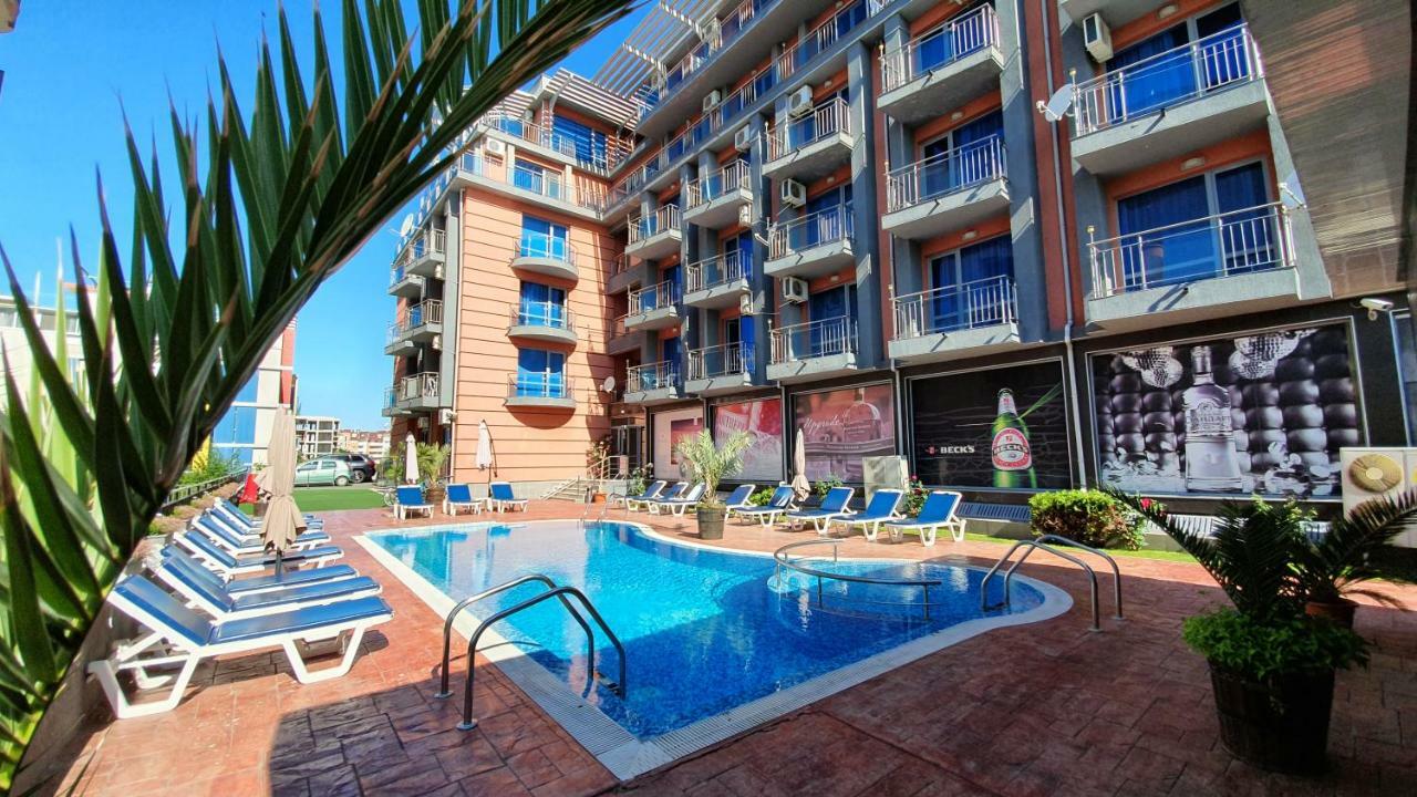 Апартамент Cacao Residence Sunny Beach Eksteriør billede